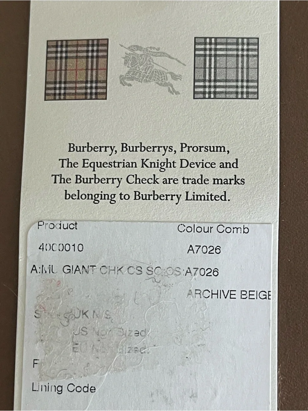 BURBERRY London CHECK CASHMERE 100% SCARF ARCHIVE BEIGE Size 168 X30 CM $470 NWI